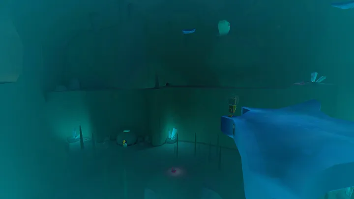 Super Bear Adventure Crystalline Lagoon abyss area in Update 13.0