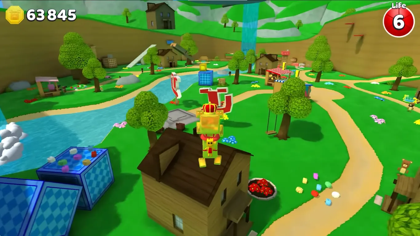Rescue highlight for Stephane in Turtletown tower - Super Bear Adventure